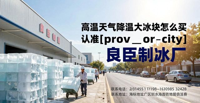 高温天气降温大冰块怎么买 认准长春良臣制冰厂