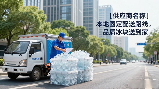 长春食用冰块订购全攻略,品质保障送到家