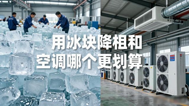 长春夏季车间降温大冰块，工厂防暑新选择