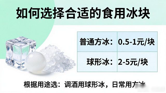 长春食用冰块多少钱 价格与选择全解析