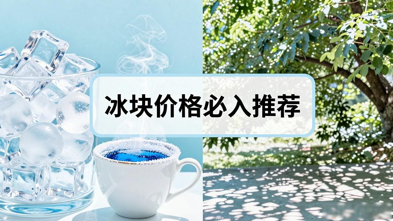 长春冰块价格必入推荐——我的夏日降温宝藏清单