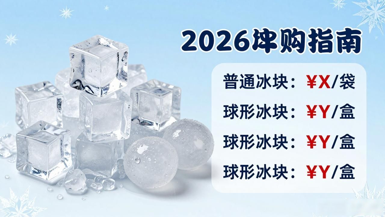 2026长春食用冰块市场价格与选购指南