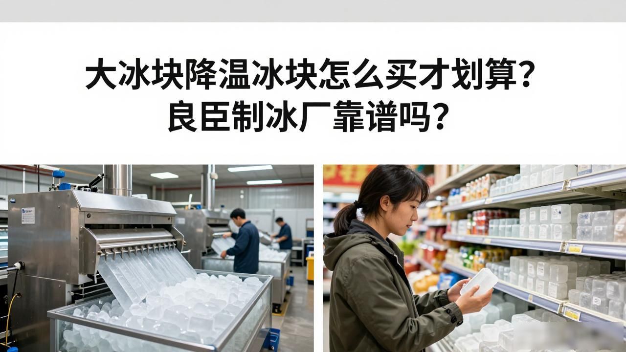 长春大冰块降温冰块怎么买才划算?良臣制冰厂靠谱吗?