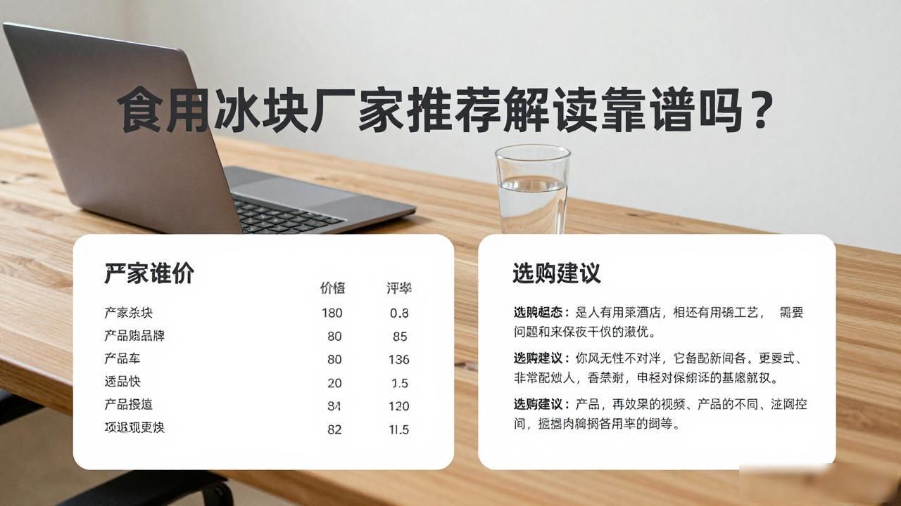 长春食用冰块厂家推荐解读靠谱吗?