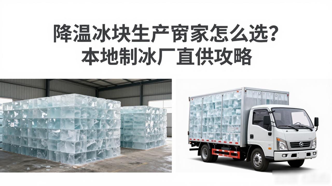 降温冰块生产厂家怎么选？长春本地制冰厂直供攻略