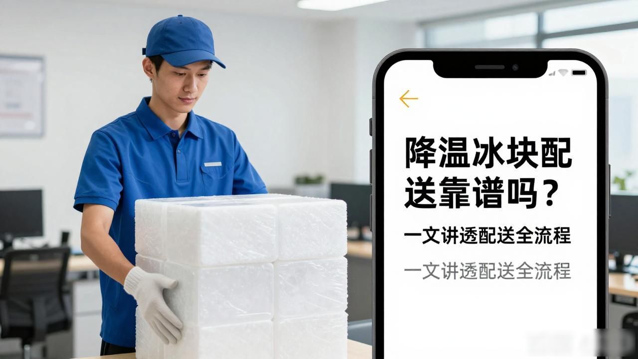 长春降温冰块配送靠谱吗？一文讲透配送全流程