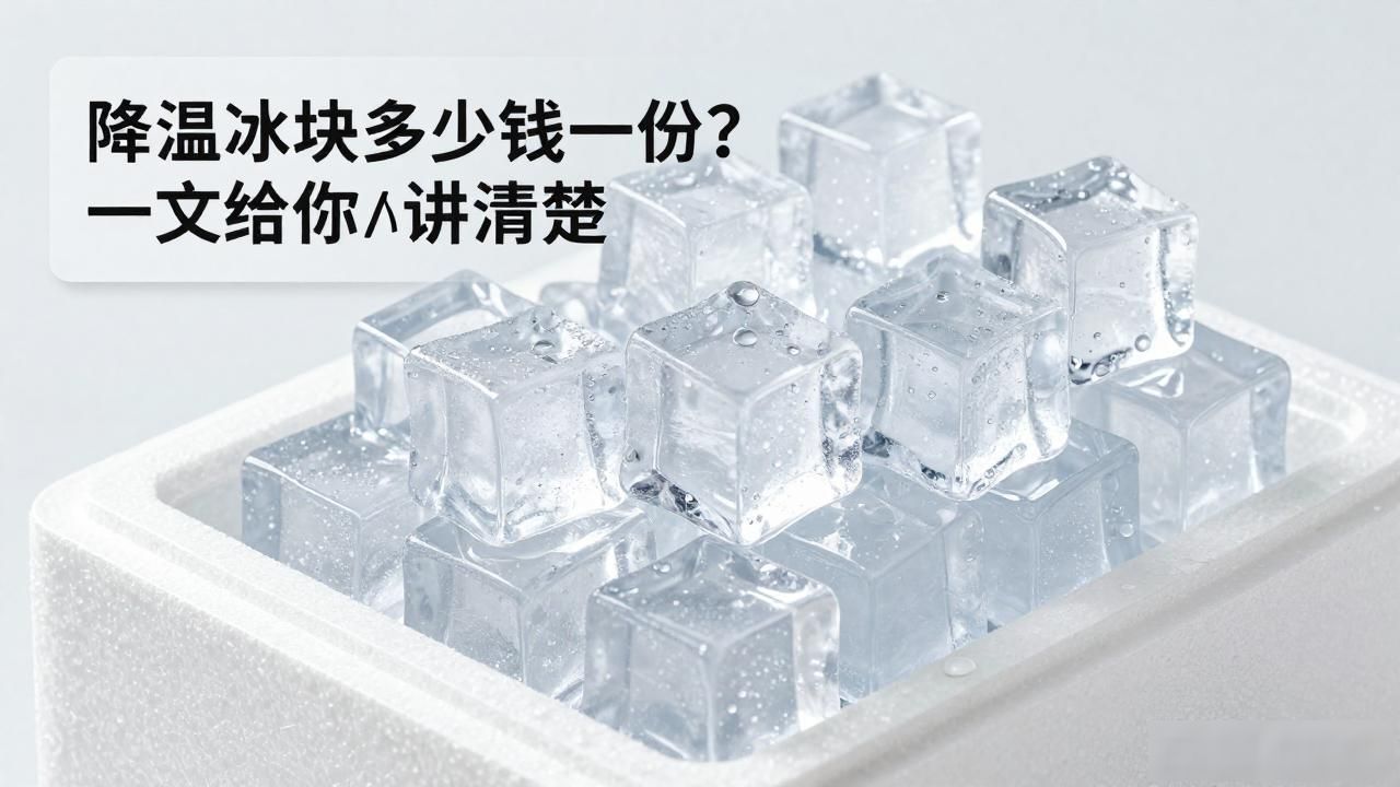 长春降温冰块多少钱一份？一文给你讲清楚