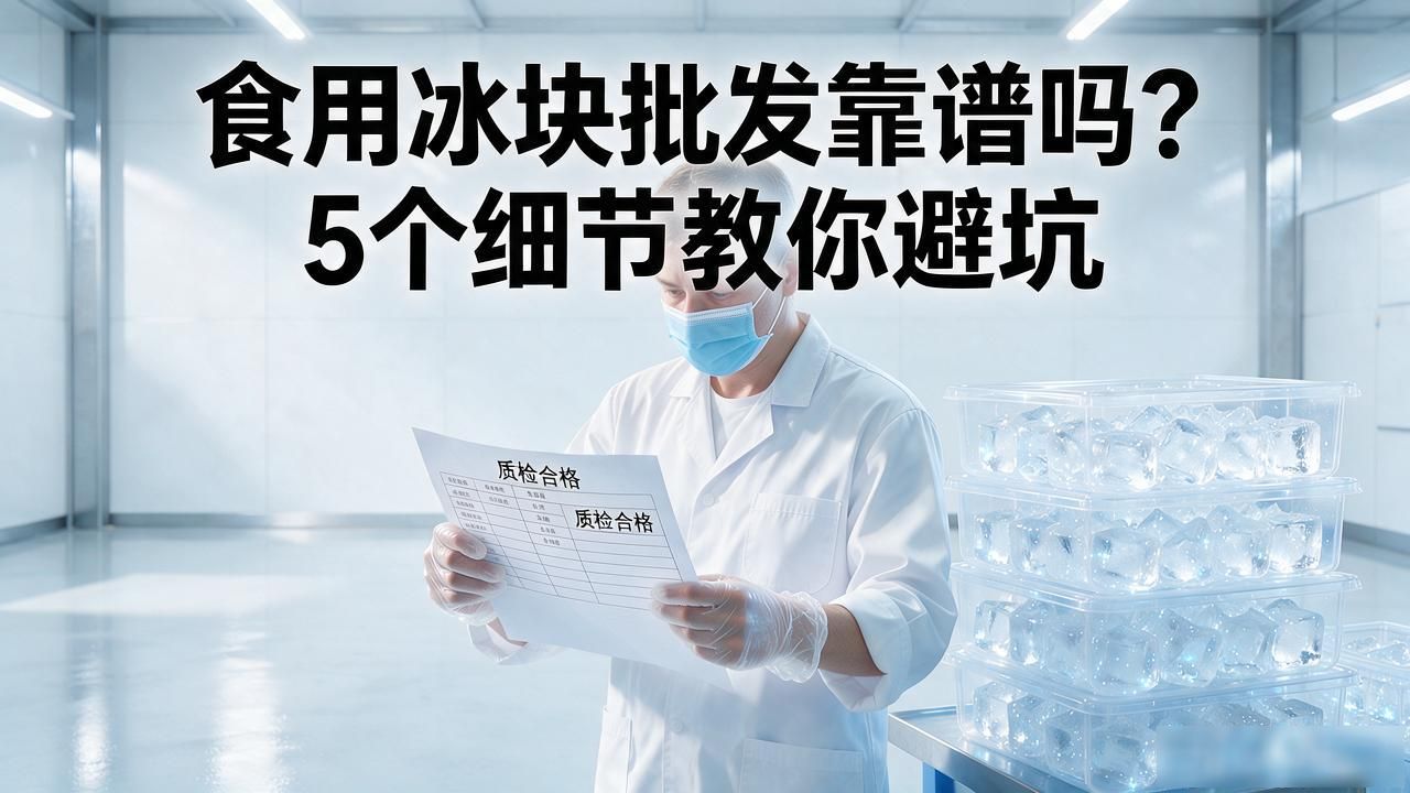 长春食用冰块批发靠谱吗?5个细节教你避坑